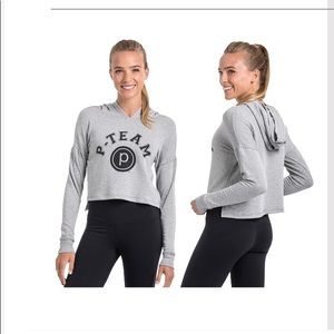 NWT - Pure Barre cropped long sleeve